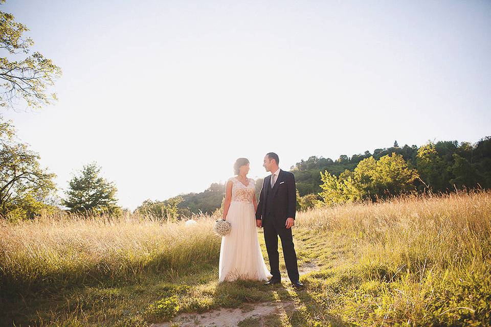 Bride and groom