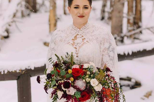 Winter Bridal Bouquet