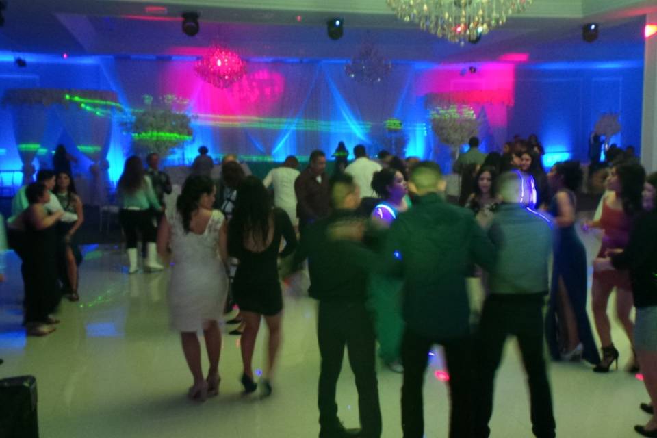 Crowd on the dance floor