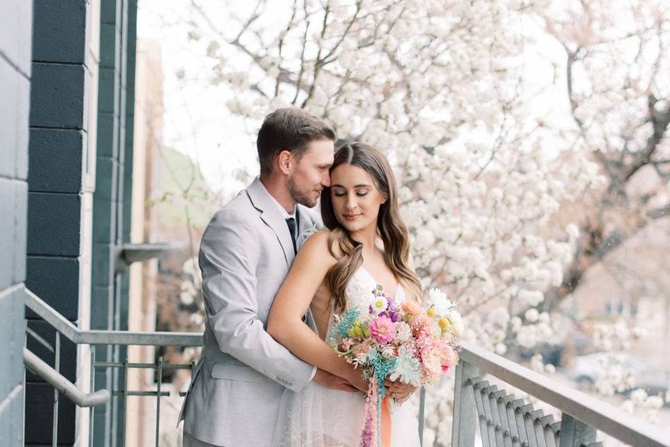 Pastel Bridal Bouquet