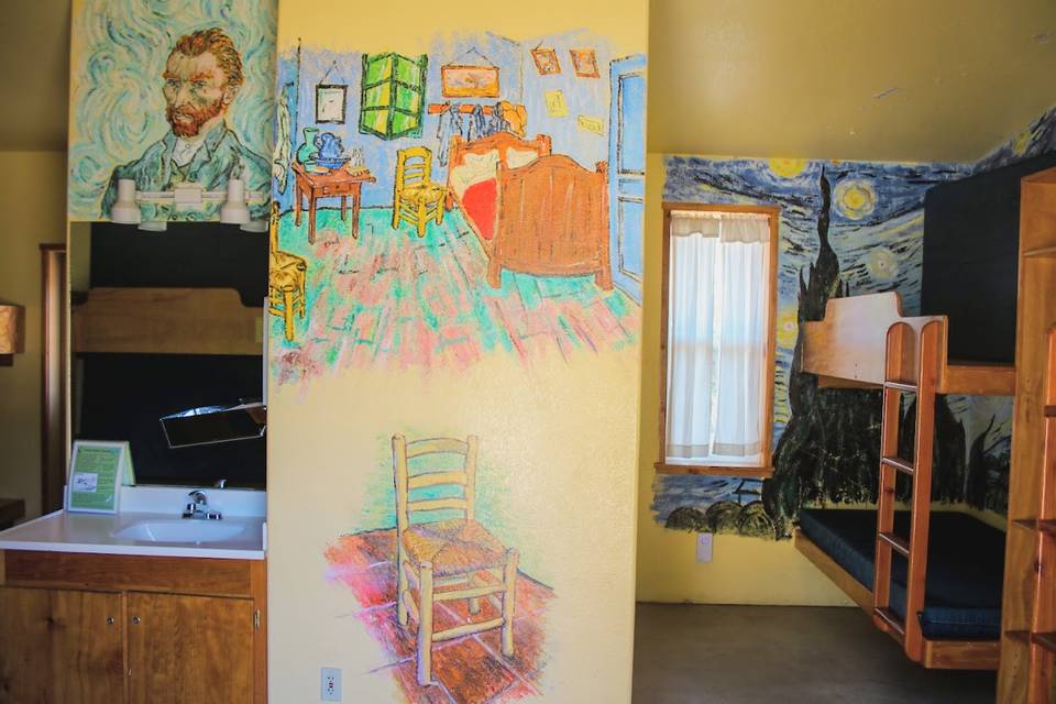 Van Gogh Cabin Interior