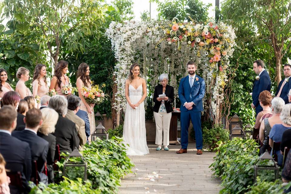 Garden wedding