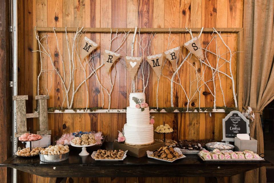 Club Lake Plantation - dessert table