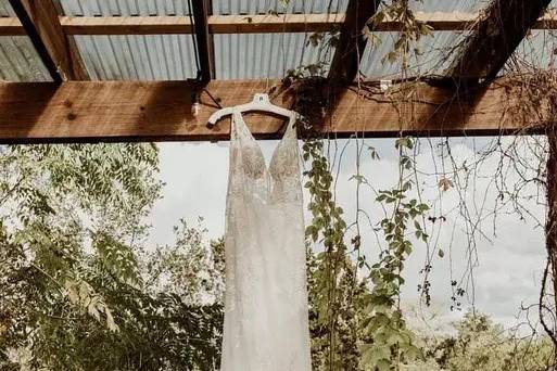 Stunning hanging dress