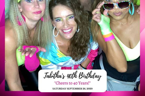 80's Themed Photo Booth