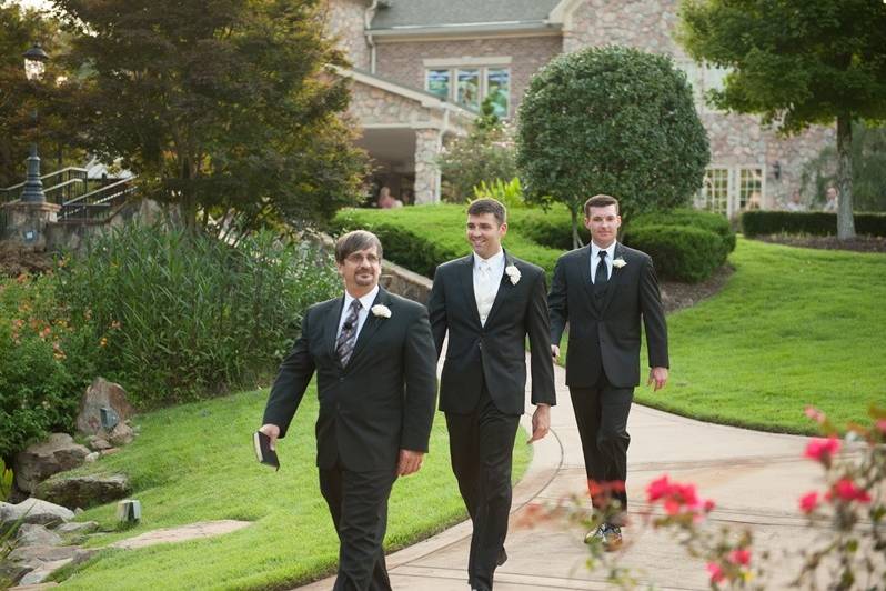 Minister, Groom and Best Man