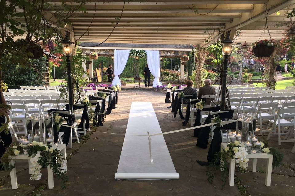 Aisle to the Ceremony Site