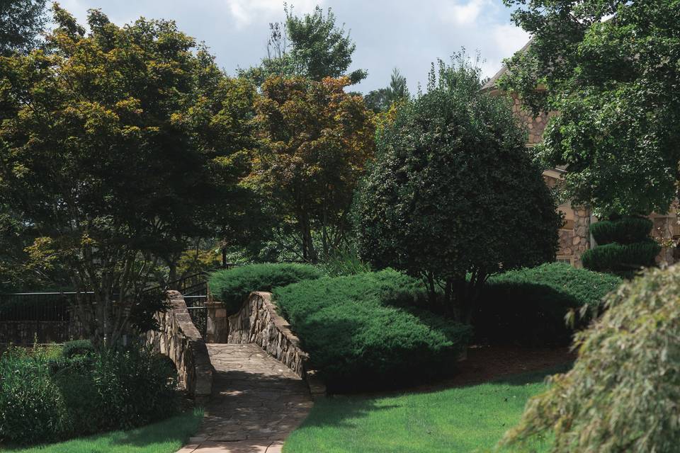 Bridge in the Gardens