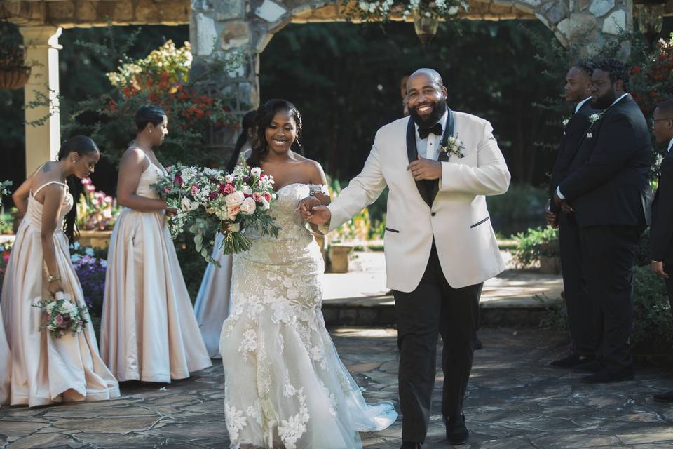 Bride with Maids