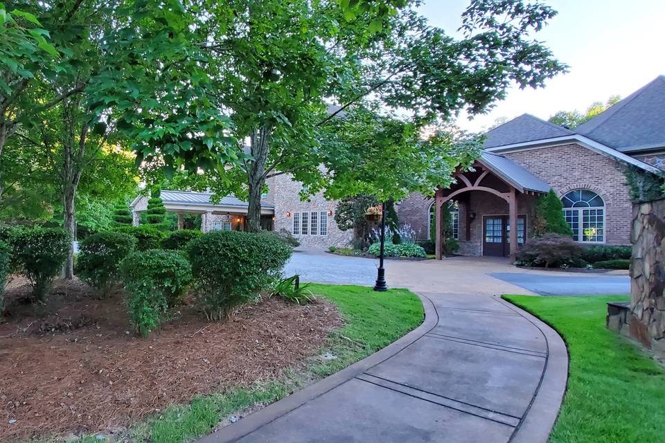 Walkway to The Manor