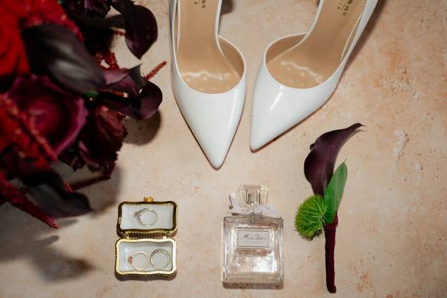 Bridal Bouquet and Boutonnièr