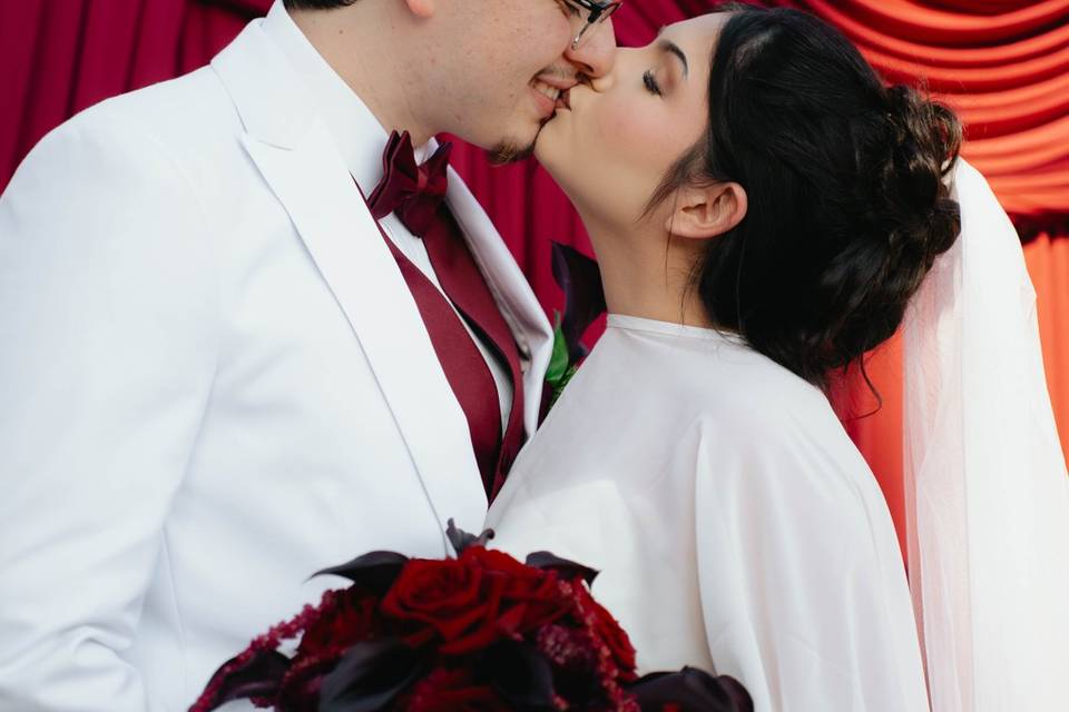 Bridal Bouquet and Boutonnièr