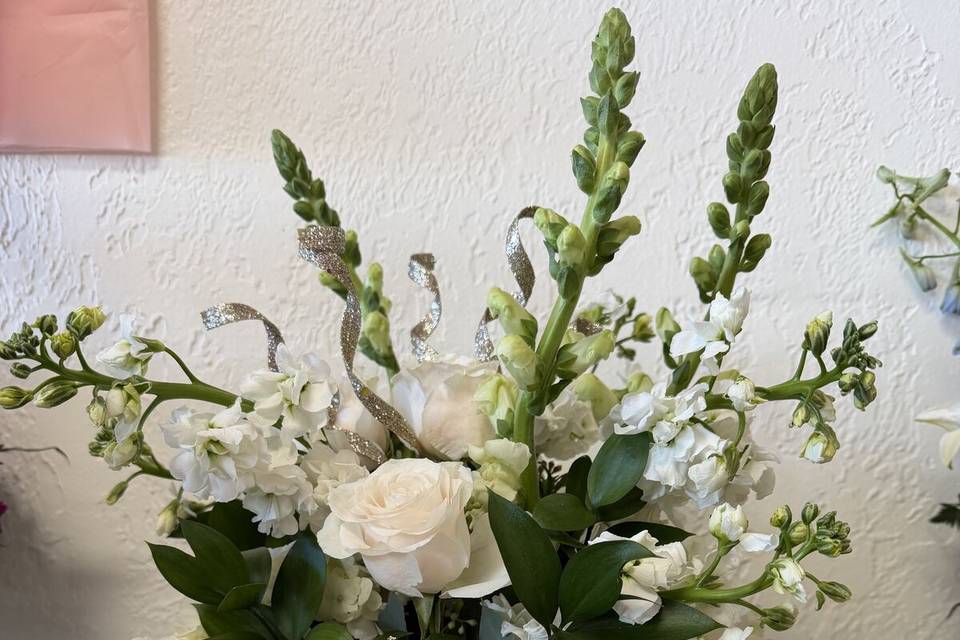 Wedding shower arrangment