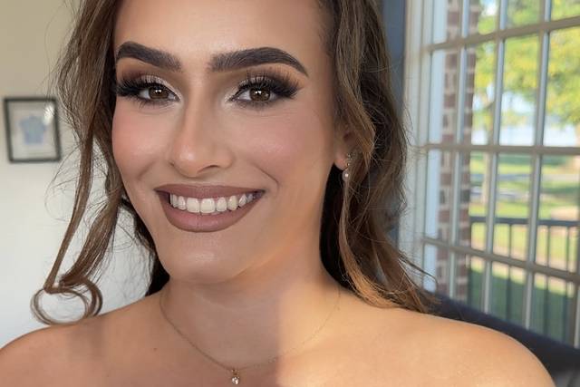 Becca before getting married