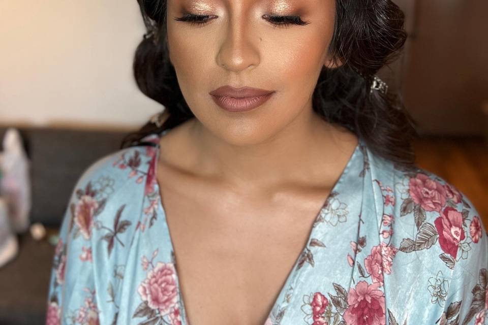 Bronze look