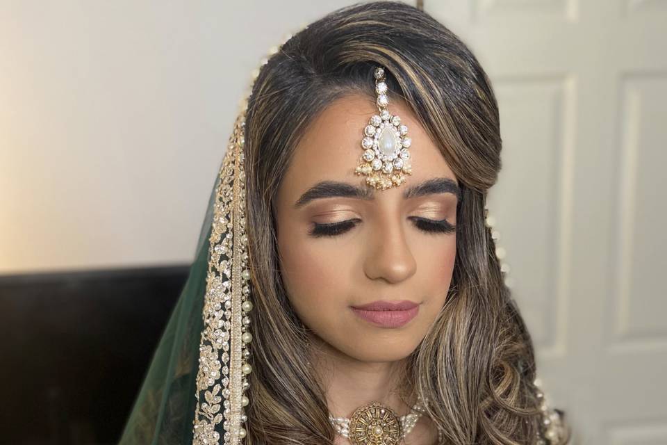 Beautiful bride Momina