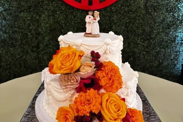 Chinese Wedding Cake Decor