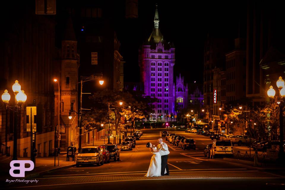 Dancing downtown