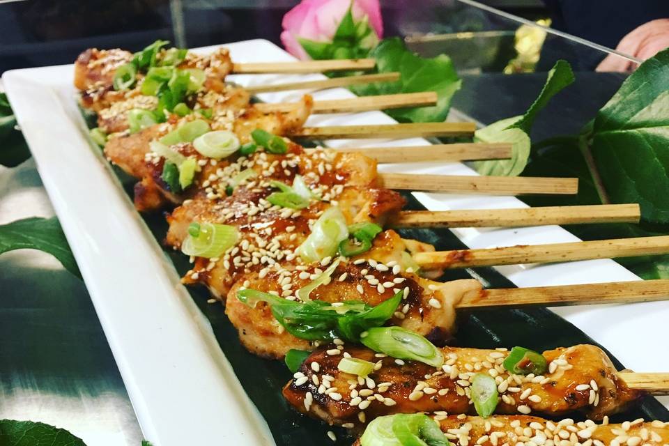 Yakitori chicken sticks