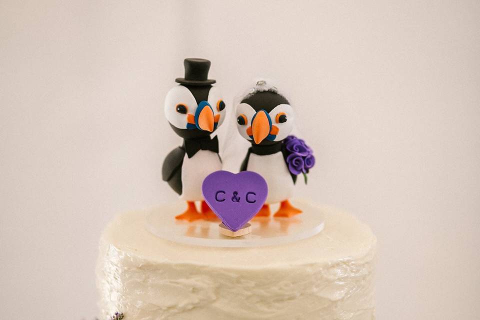 Puffin cake