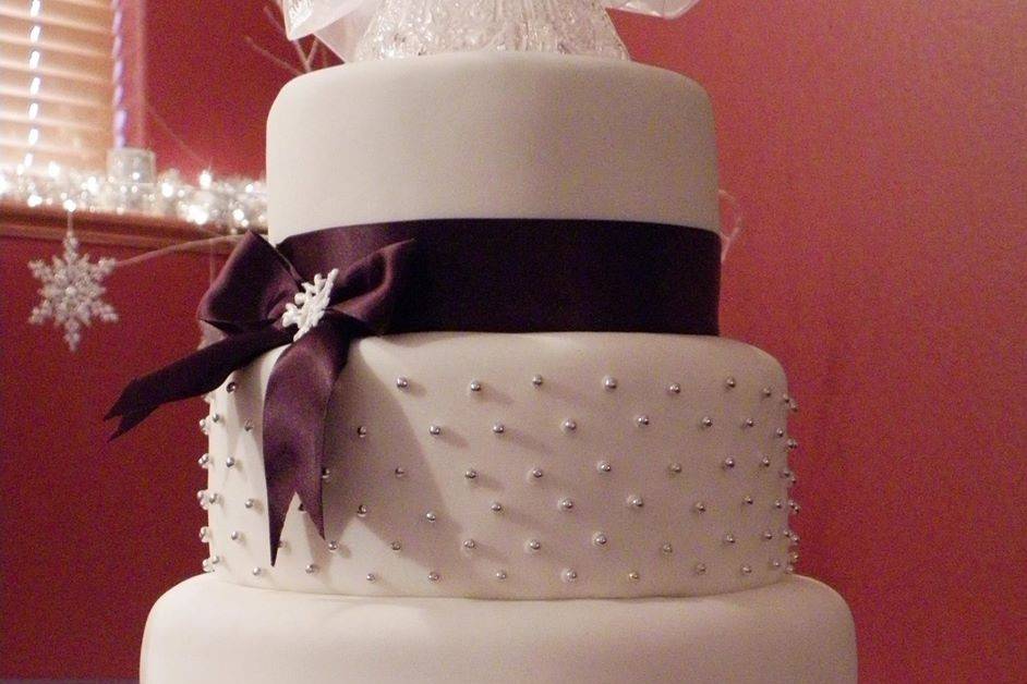 Eggplant Dream Winter WEdding