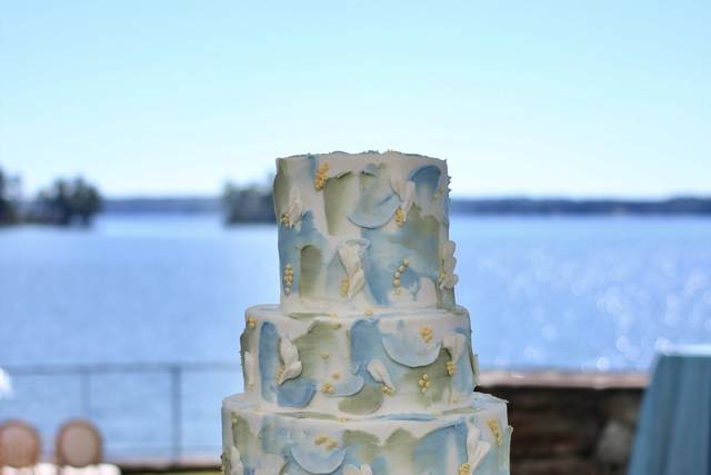 Artistic palette work wedding
