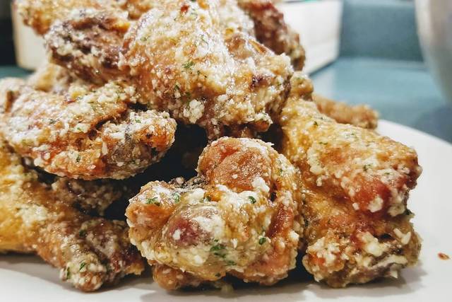 Parmesan ranch wings