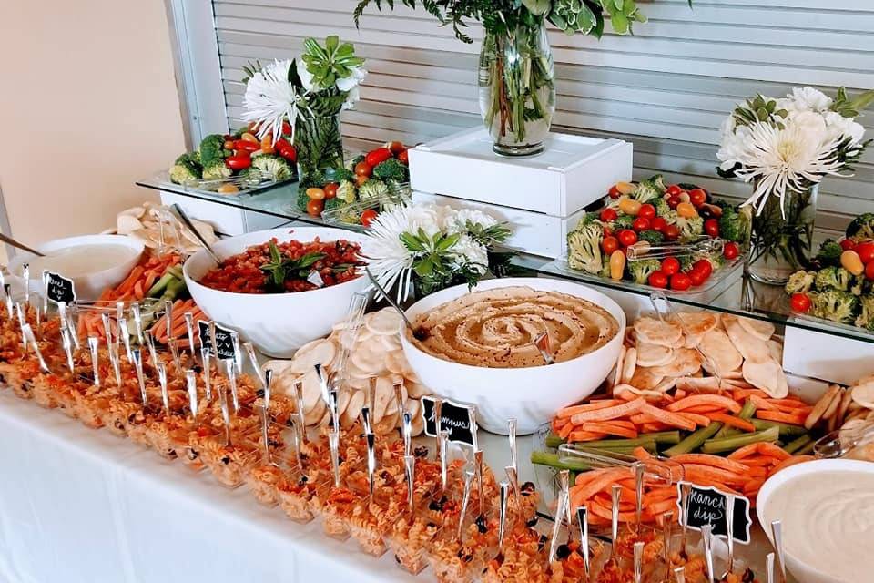 Appetizer table