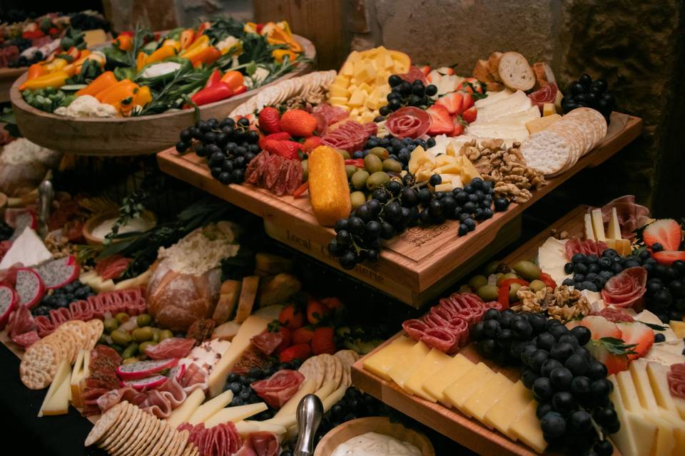 Dallas wedding grazing table
