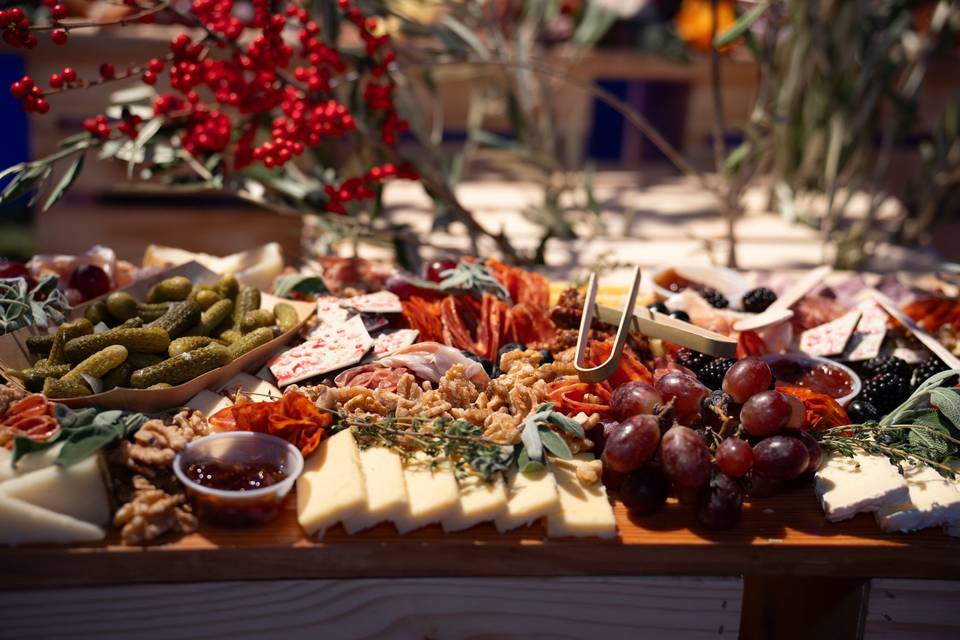 Charcuterie Grazing Table