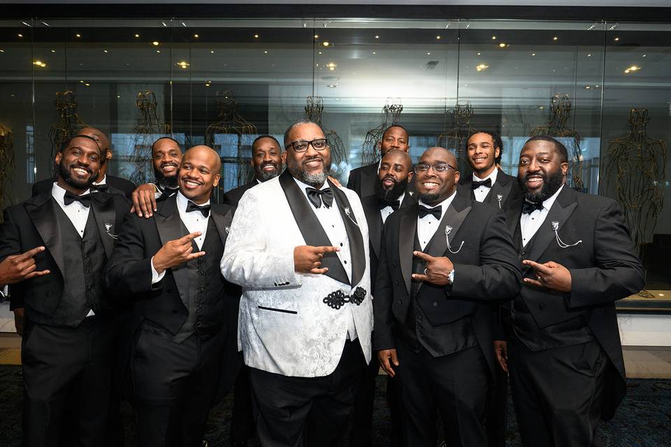 Groom and Groomsmen 1