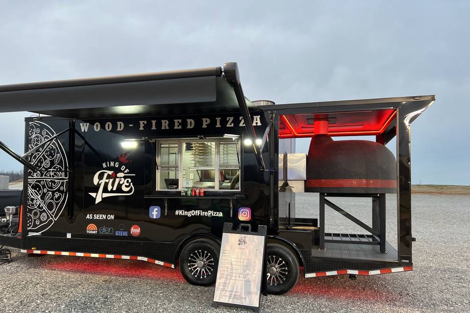 Wood Fire Pizza Truck