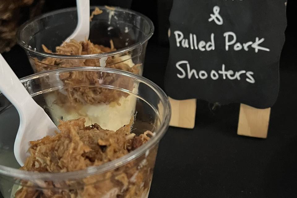 Pulled Pork Shooters