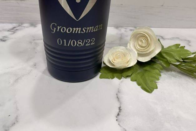 Personalized travel mug
