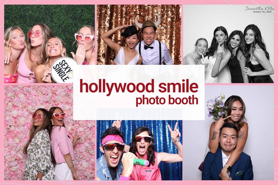 Hollywood Smile Photo Booth