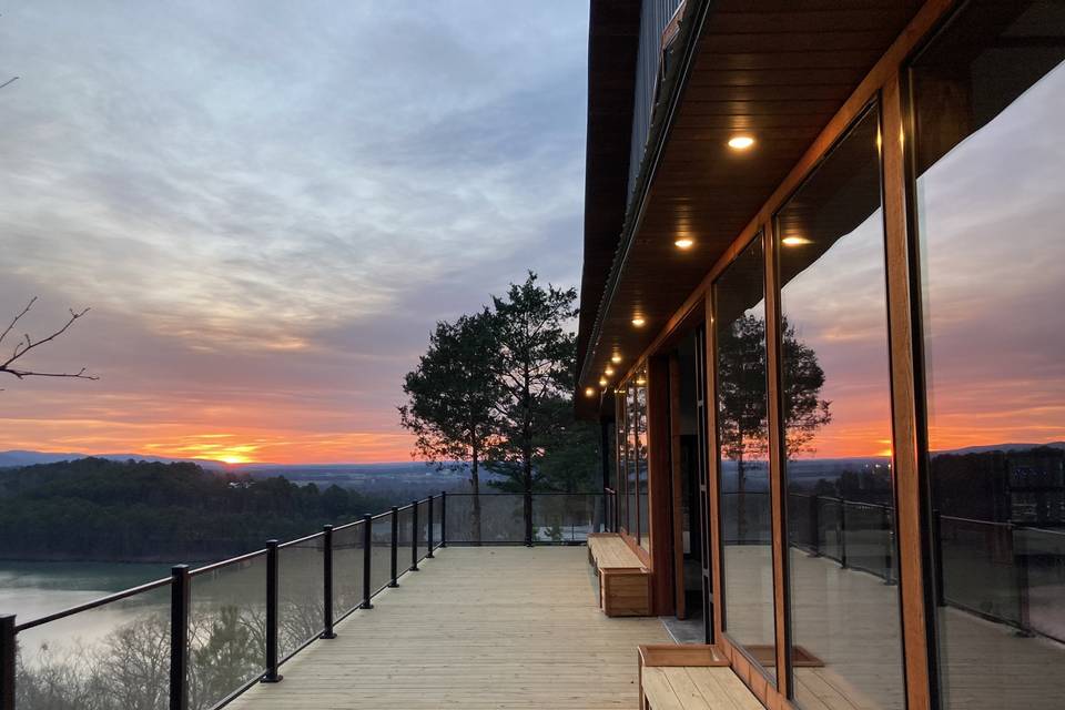 Reception Hall Deck Sunrise