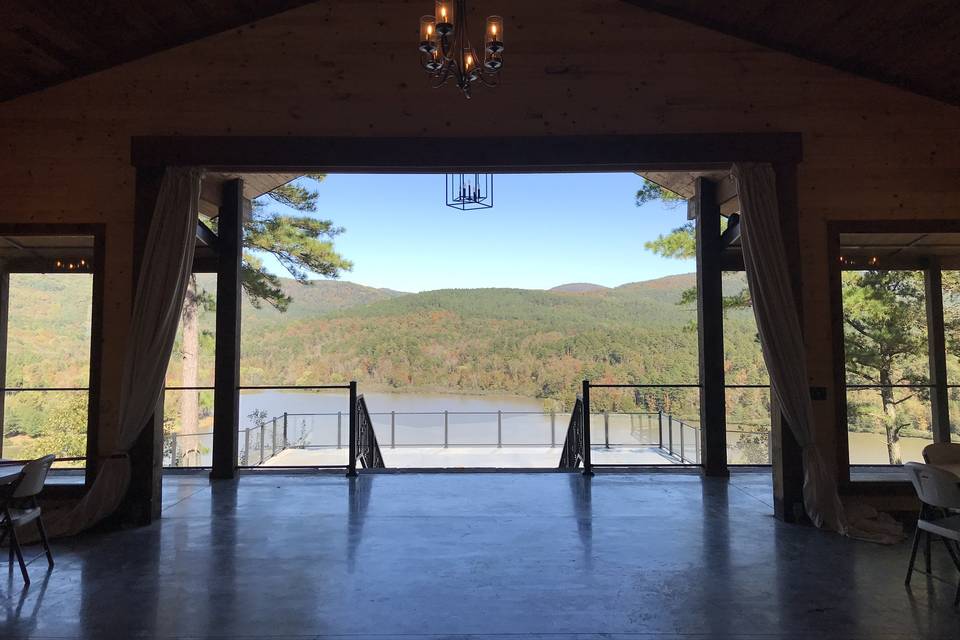 From inside
