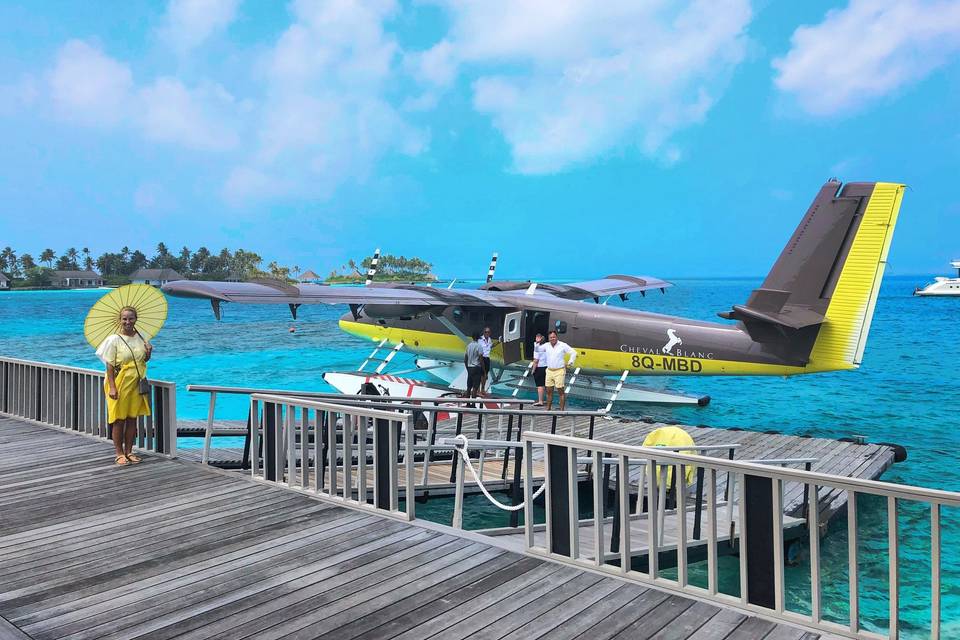 Private Sea Plane, Maldives