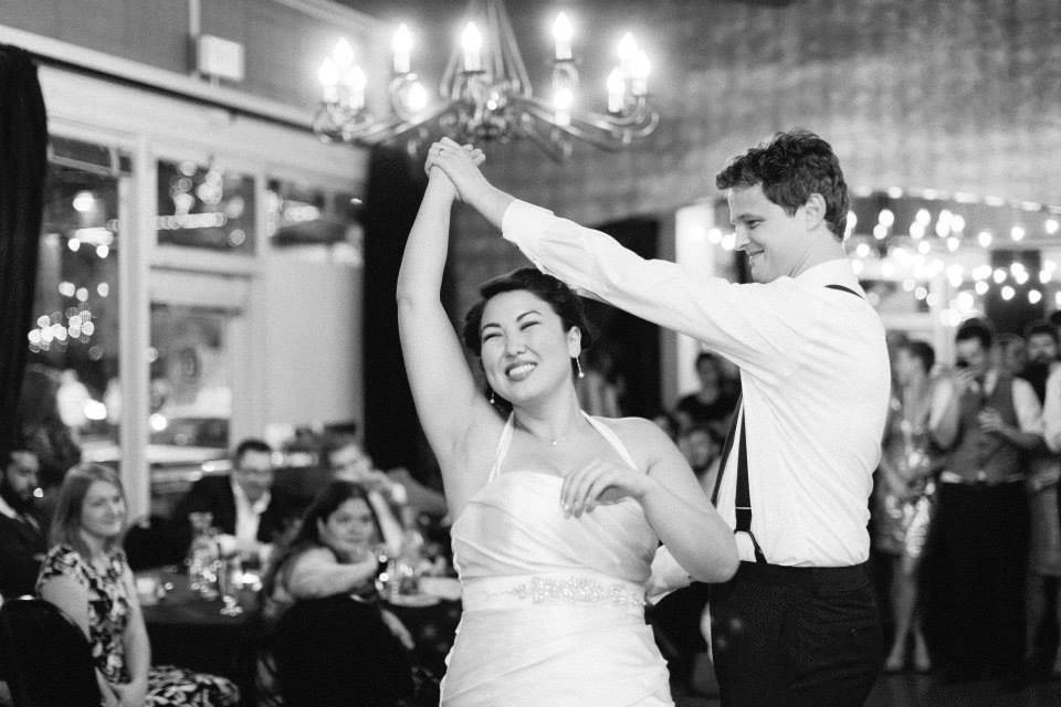Dancing with the bride
