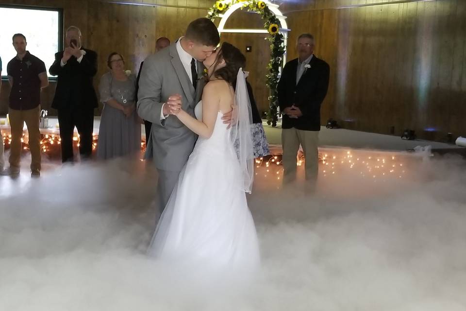 Sharing a kiss without a worry, because our Dry Ice 