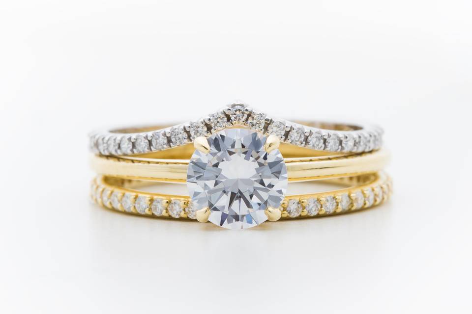 Engagement and Wedding Stack R