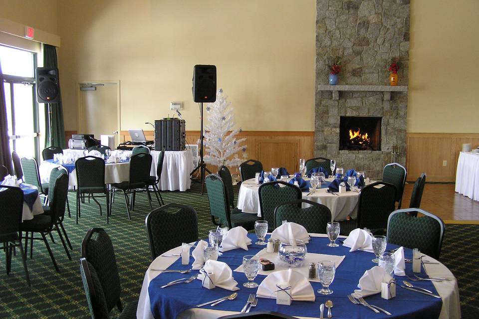 Open year-round, so we welcome winter weddings.