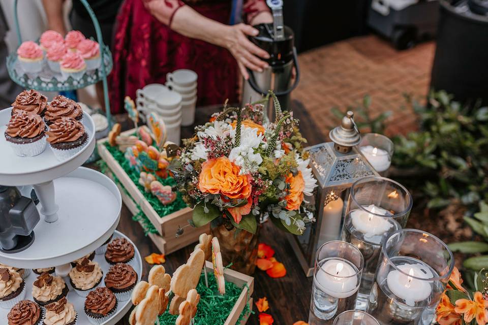 Dessert table