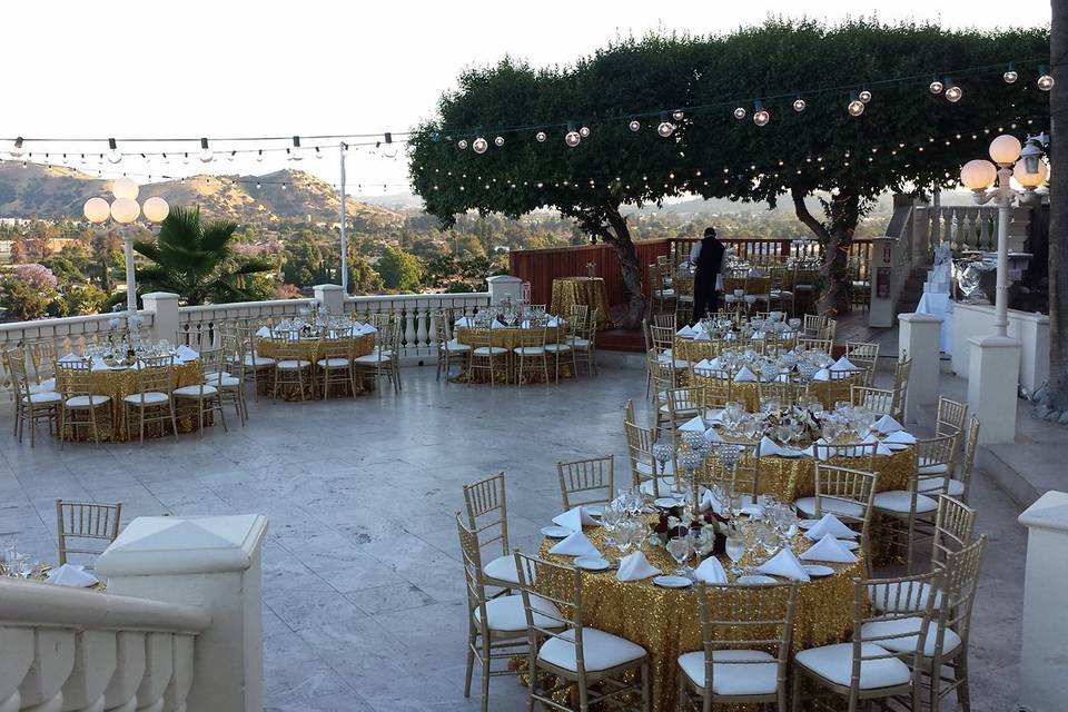 Outdoor reception