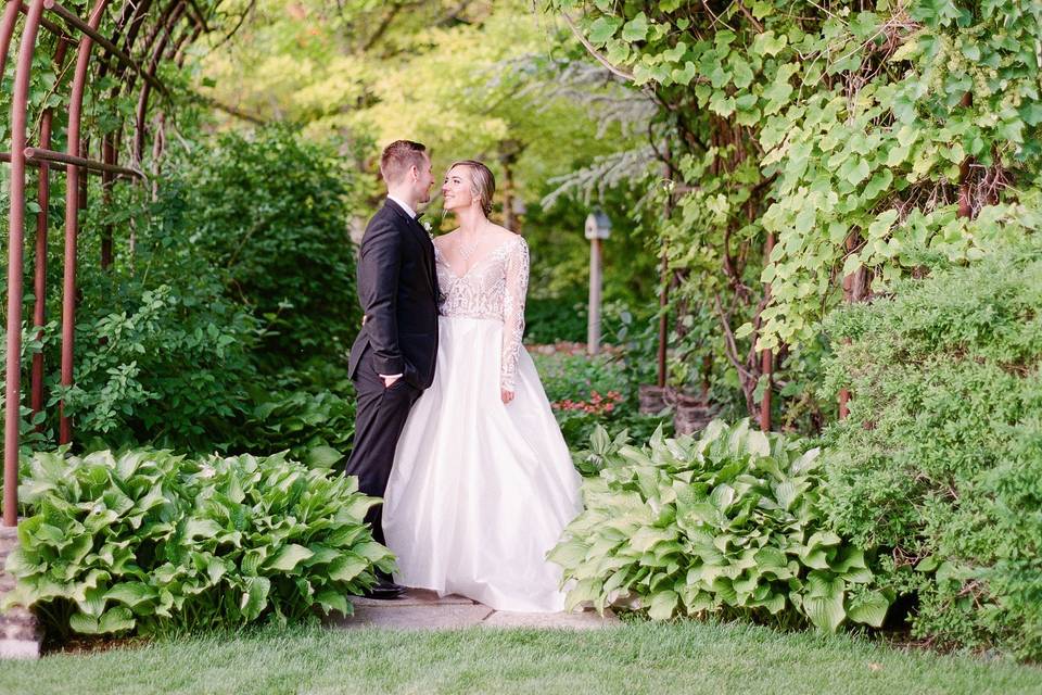 Black Tie Garden Wedding