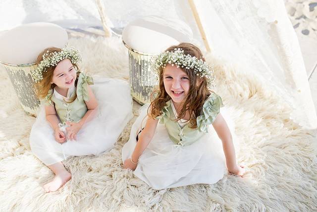 Babies Breath Floral Crowns