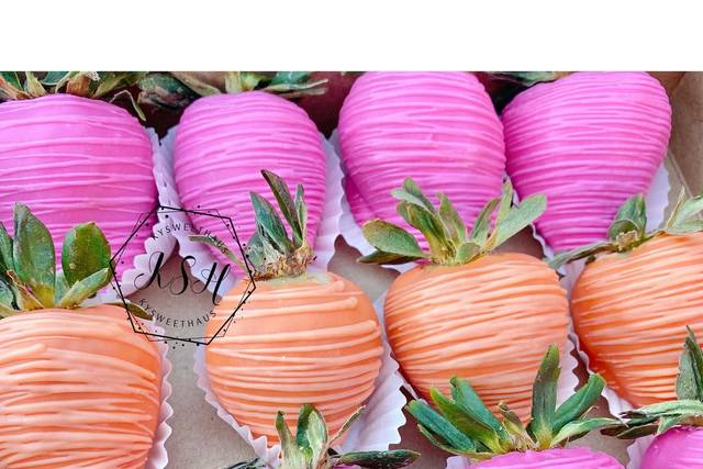 Covered strawberries