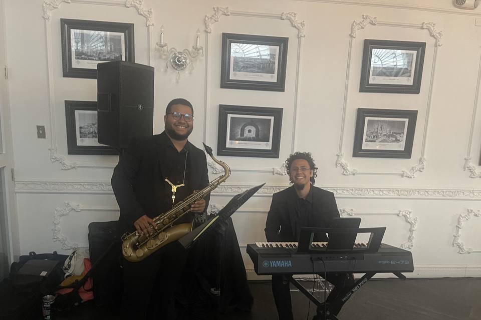 Jazz Piano and Sax Duo