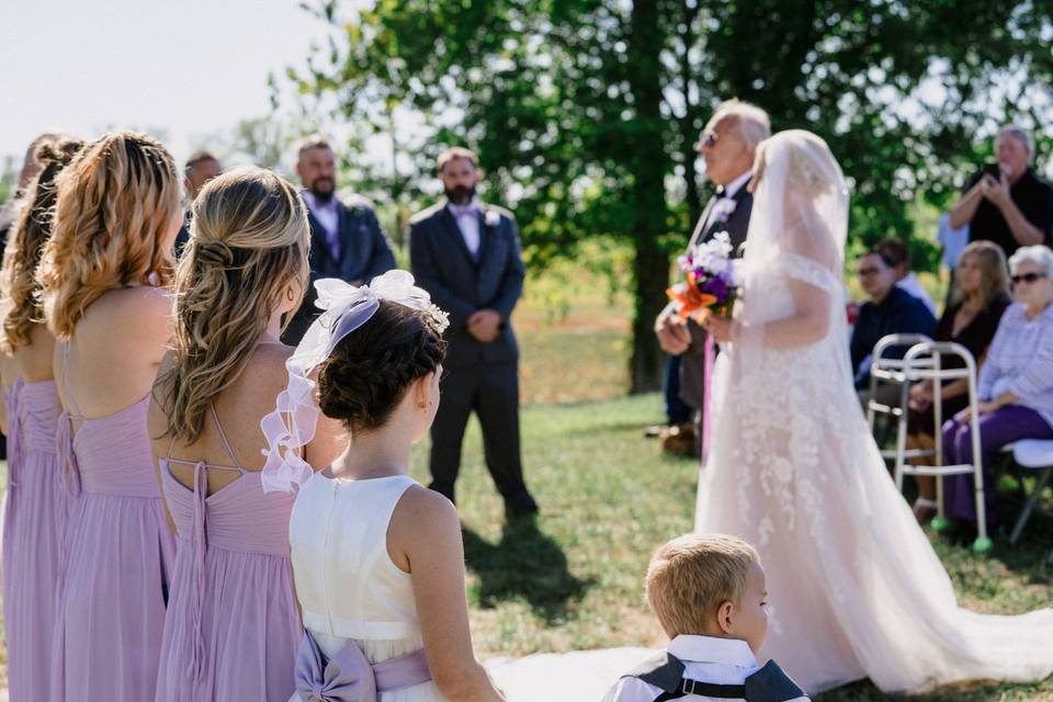 Outside ceremony