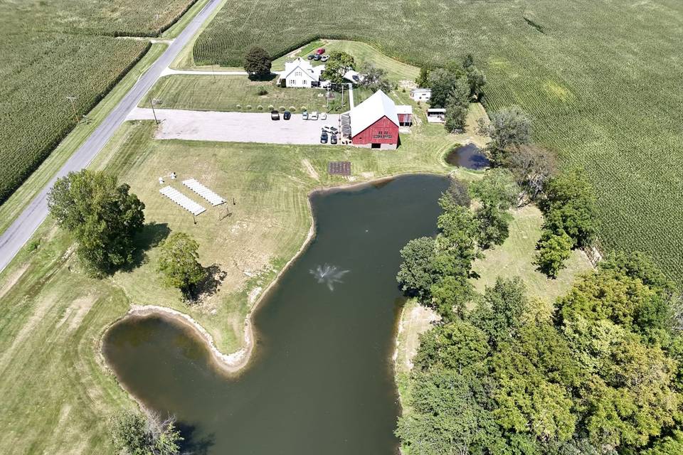 Aerial of property